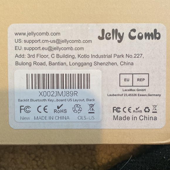 Jelly Comb bluetooth keyboard - Picture 14 of 15